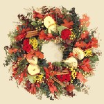 Fall Wreath From The Flower Depot