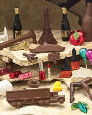 Novelty Chocolates from Custom Chocolate
