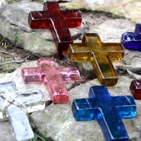 Inspirational Glass Crosses