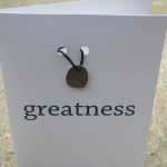 Greatness Greeting Card
