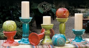 Colorful Candle Holders