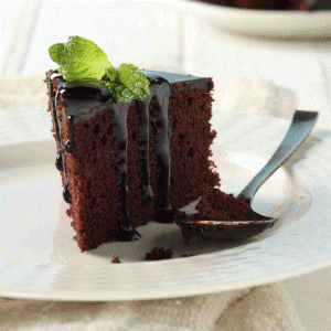 Organic Double Chocolate Cake