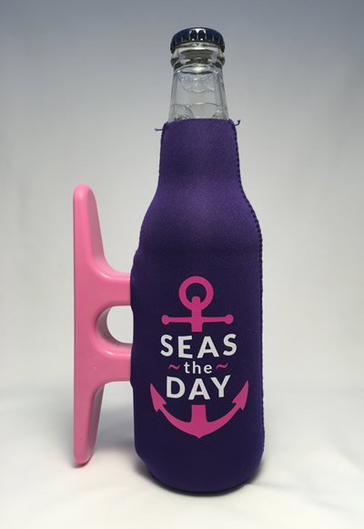 Purple Cleatus Cooler, Seas The Day