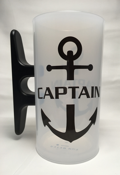 Black Anchor Captain Cleatus Cup