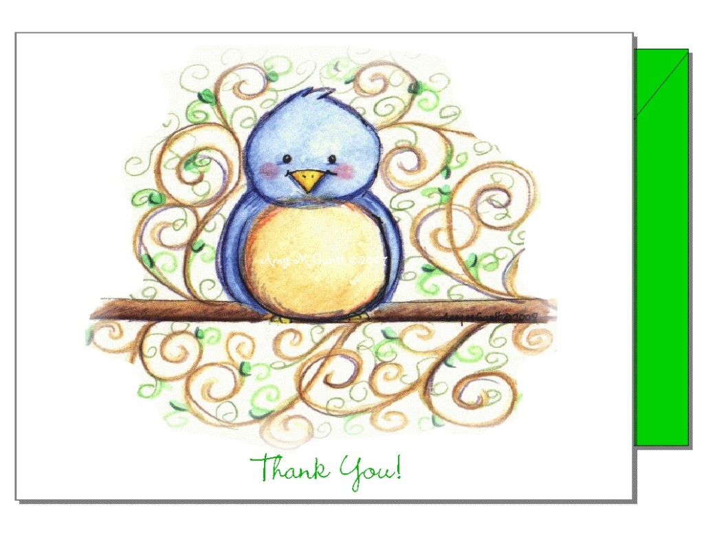 Cutie Bird Card