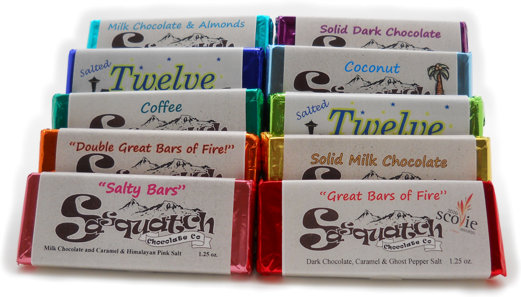 Sasquatch Candy Bars