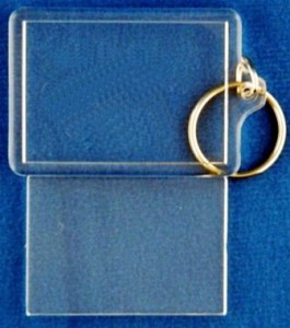 Blank Acrylic Keychains