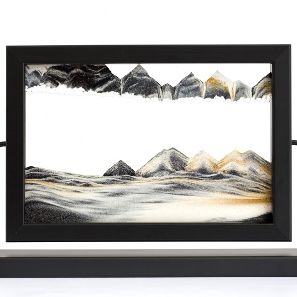 Black Window Sand Art Klaus Bosch