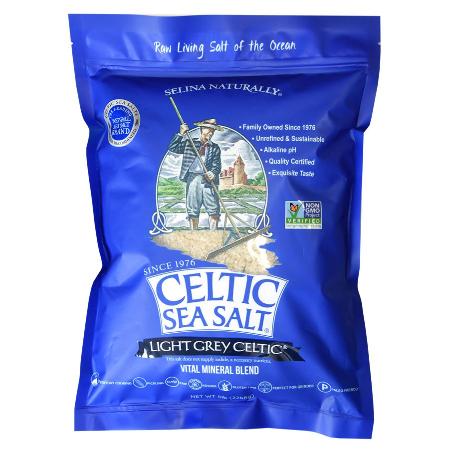 Selina Naturally - Agricultural/Pet Salt - Celtic Sea Salt ® Brand