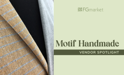 Sustainable Fabrics from Motif Handmade 